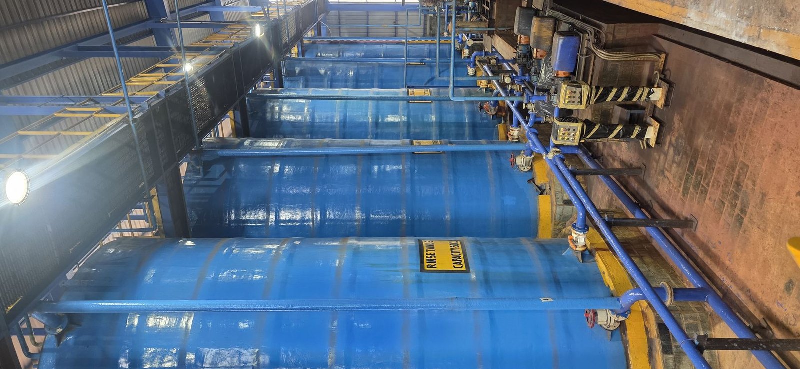 On-site industrial fabrication and maintenance work