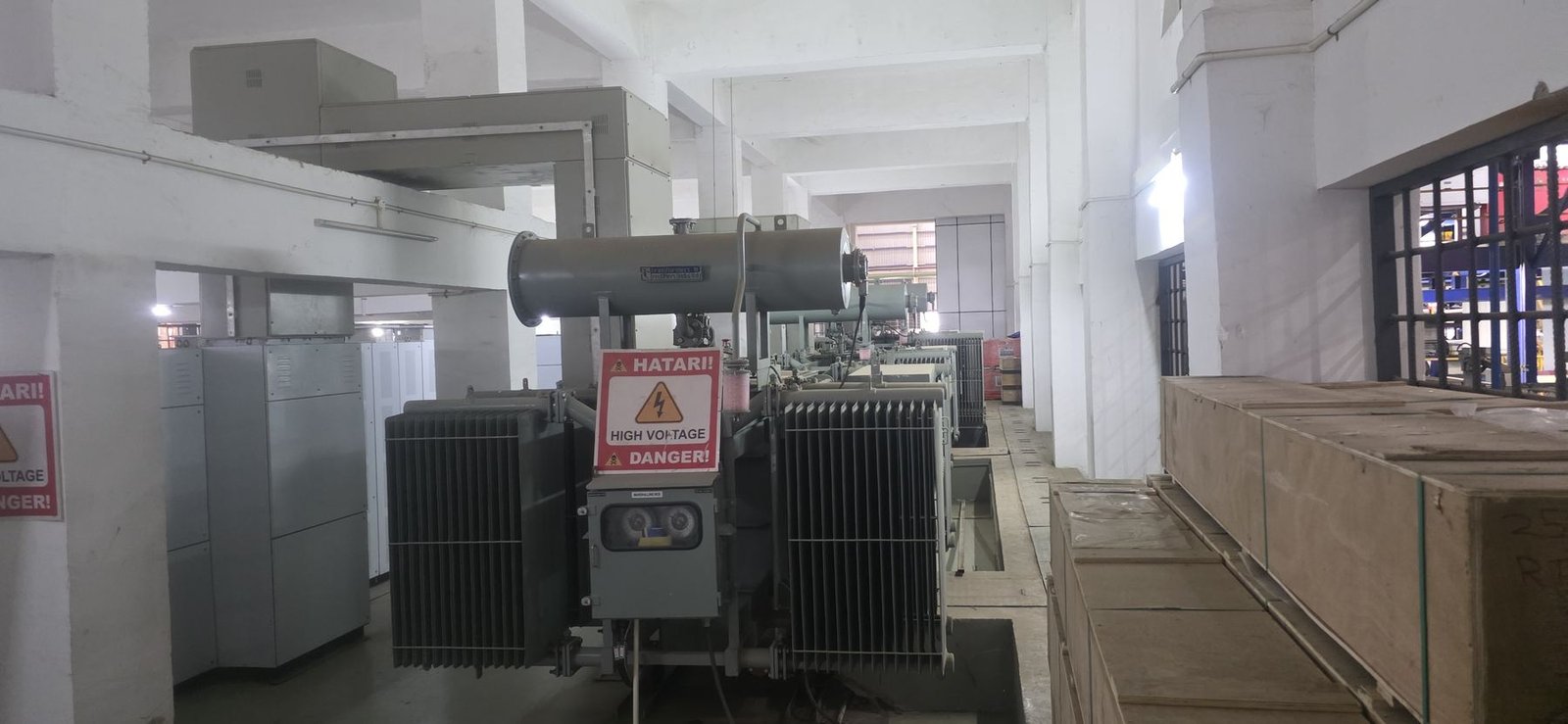 HT transformer bay